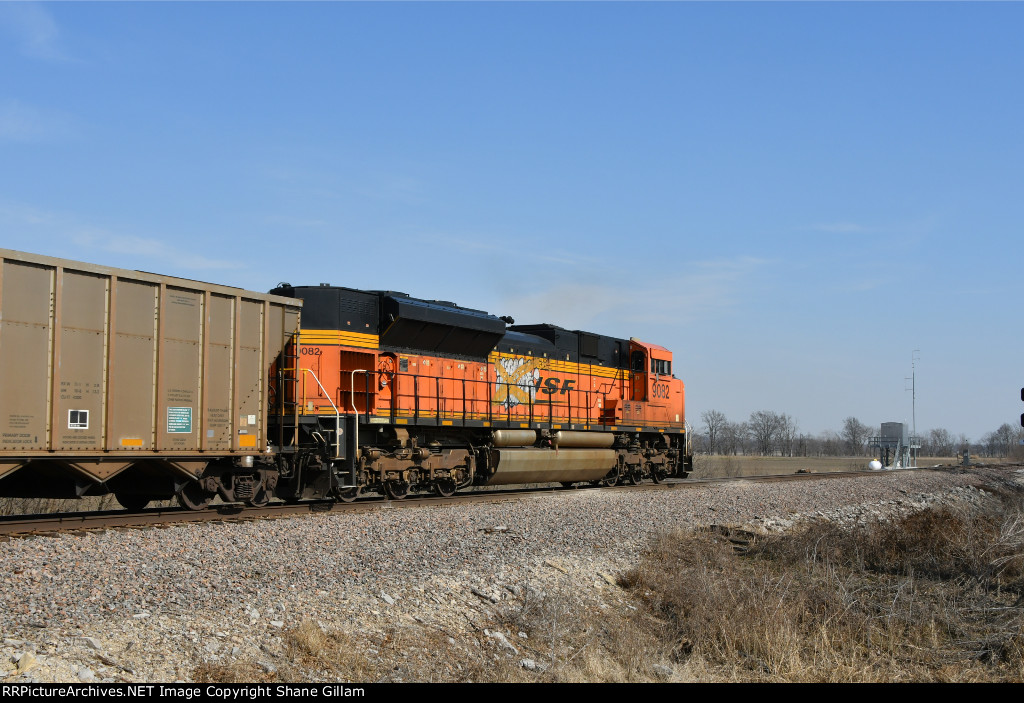 BNSF 9082 Dpu